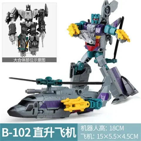 Transformation Defensor IDW Combiner 6in1 Sets War Team Collection TF Model Action Figure Robot Toys 5IN1 Car 901 NO BOX