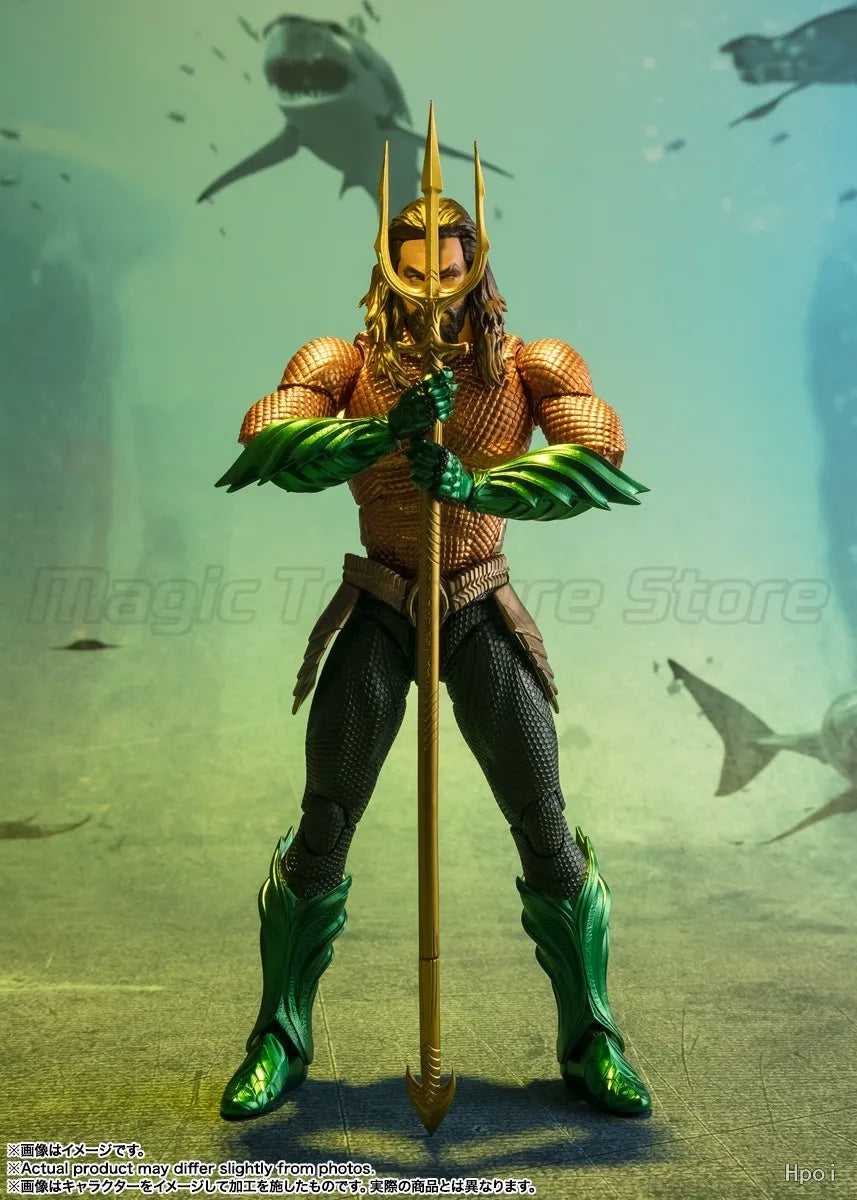 【MT】BANDAI SHF Aquaman and The Lost Kingdom Aquaman Action Figure Model Toy