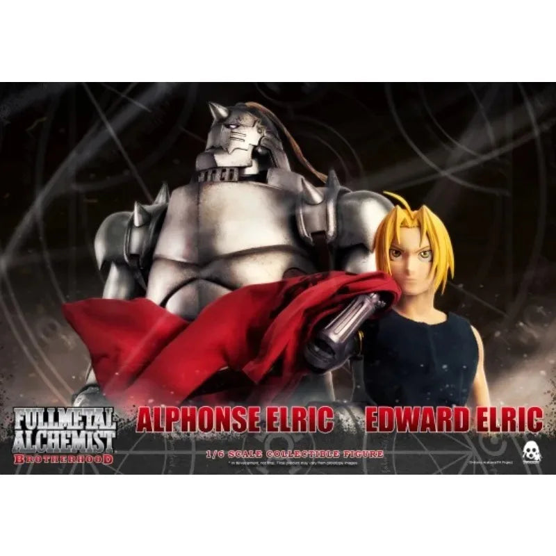 Threezero Original FigZero Series FULLMETAL ALCHEMIST Anime Action Figure Collectible Model Toys Ornaments Gifts for Boys