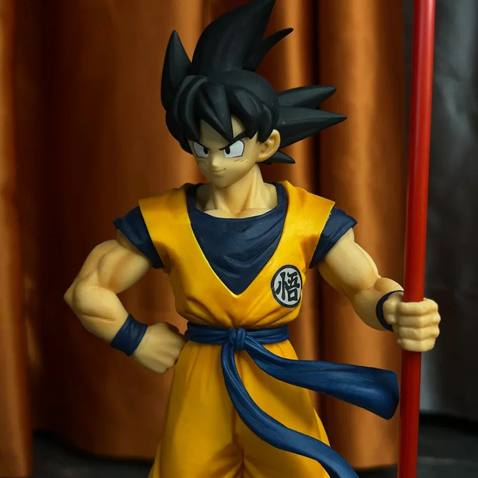 18 см Son Goku Super Saiyan Фигура Аниме Dragon Ball Goku DBZ Екшън Фигура Играчки Модел Подаръци Колекционерски Фигурки за Деца