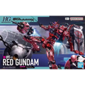Genuine Bandai HG GQuuuuuuX GMS-a RED GUNDAM Anime Action Figures Model Figure Toys Collectible Gift for Toys Hobbies Children