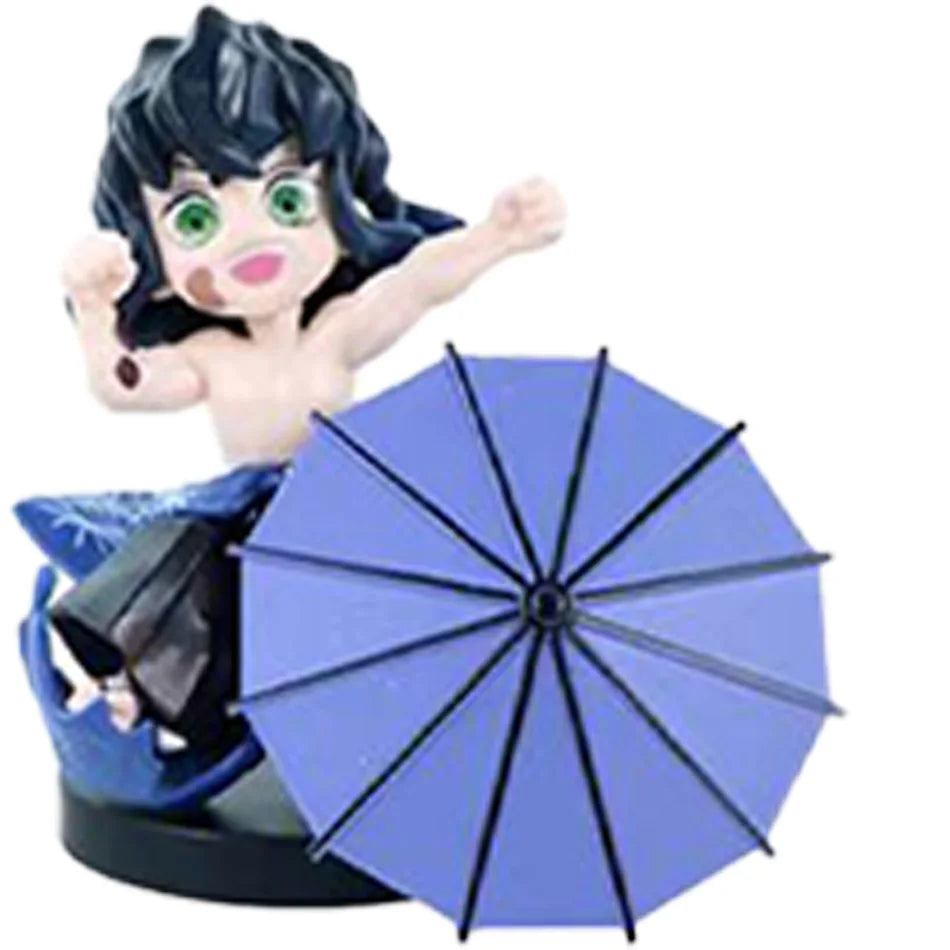 Demon Slayer Tanjiro Kamado Nezuko Anime Cartoon Figure Blind Box Creative Personalized Statue Model Ornament Surprise Gifts Box
