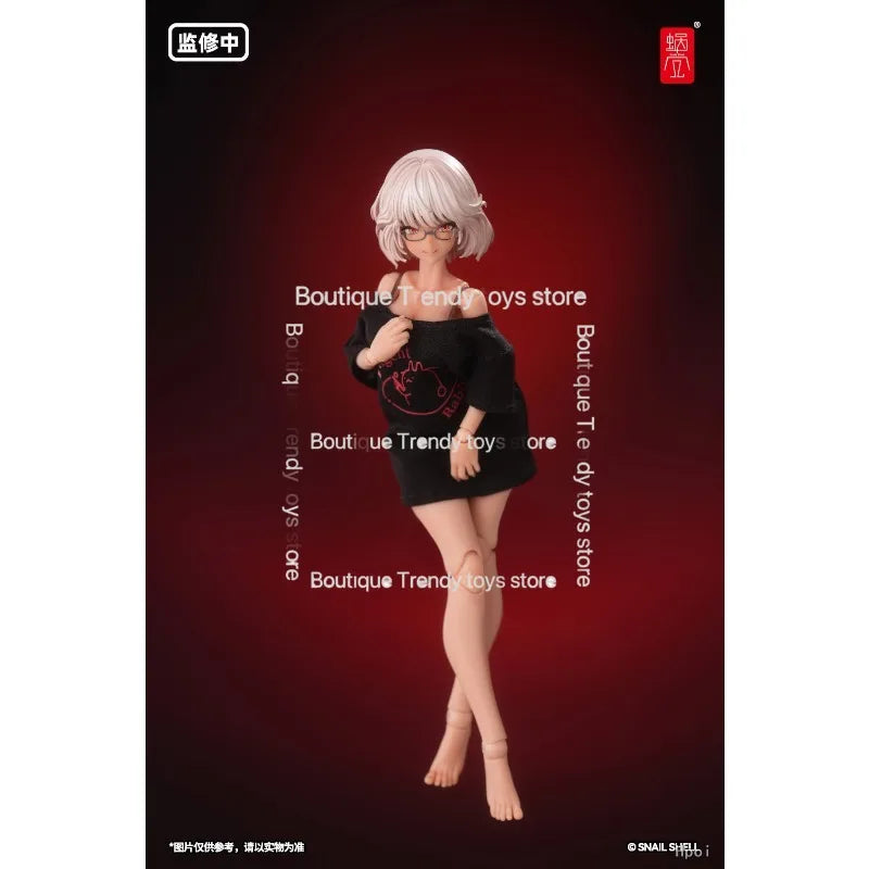 In Stock Original Box SnailShell Aileen RA-01L RA-01LS 1/12 Scale 155mm Movable Figure PVC ABS POM Replaceable Face Hand Parts