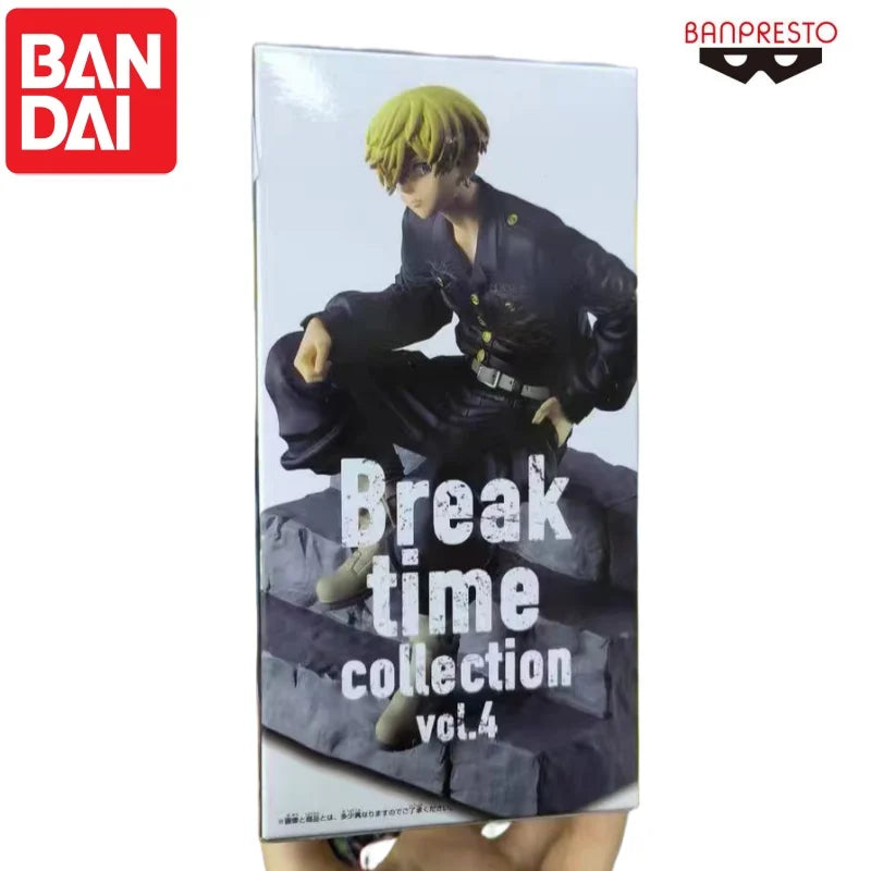 In Stock Original Bandai Banpresto Tokyo Revengers Break Time Collection Vol.4 Matsuno Chifuyu Garage Kit Model 100% Genuin