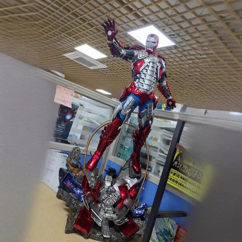 New Product In Stock Marvel Series 66cm 1/4 Iron Man Mk5 Avengers High-End Gk Statue Figurine Model Surprise Gift For Fans