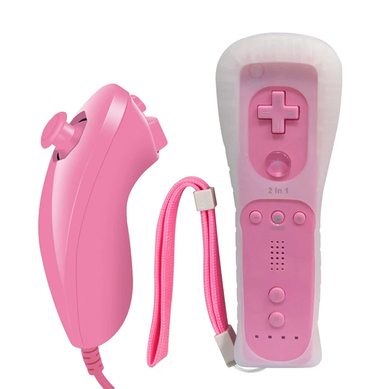 For Nintendo Wii remote And nunchuk Controller With Motion Plus