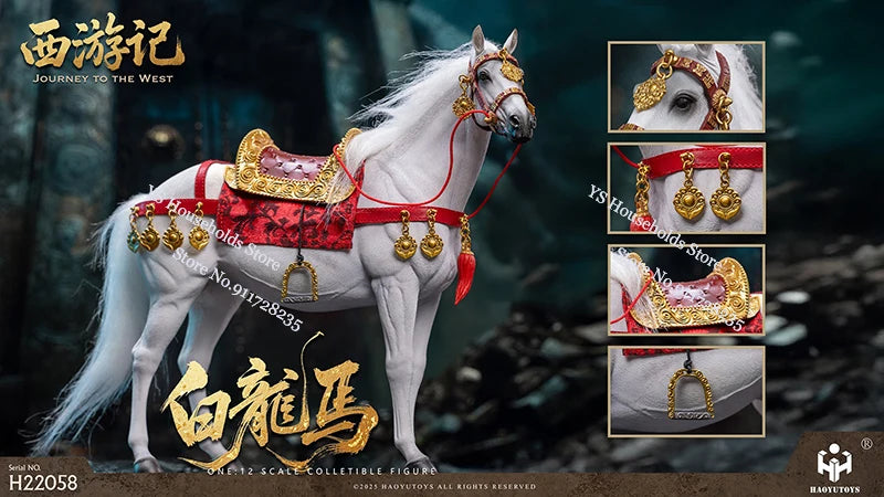 HAOYUTOYS 1/12 H22054 Tan Sanzang H22055 Wu Kong H22056 Ba Jie H22057 Wu Jing H22058 White Dragon Horse Myth West to The Journey