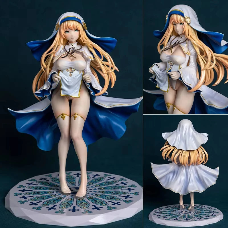 26cm Anime Sister Charlotte Divine White & Black Pvc Figure Statue Desktop Decoration Toys Gifts For Fans