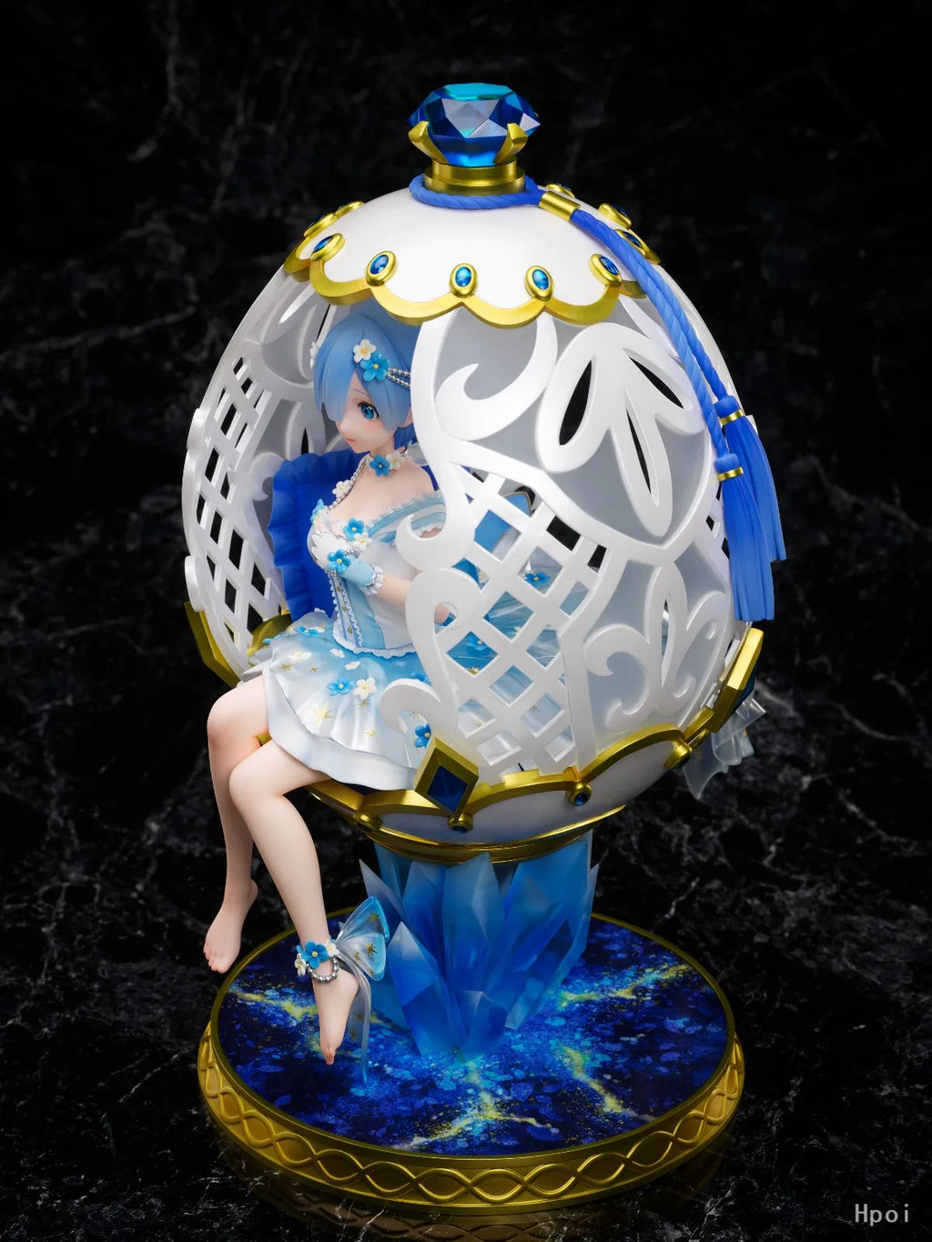 【UA】F:NEX Re: Life in A Different World From Zero Rem Egg Sculpture Art Scale 1/7 Figure Model Toy Gift