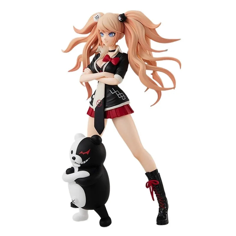 In Stock Genuine Good Smile Company Danganronpa 1 2 Reload Enoshima Junko Monokuma Pop Up Parade Anime Cartoon Model Toys