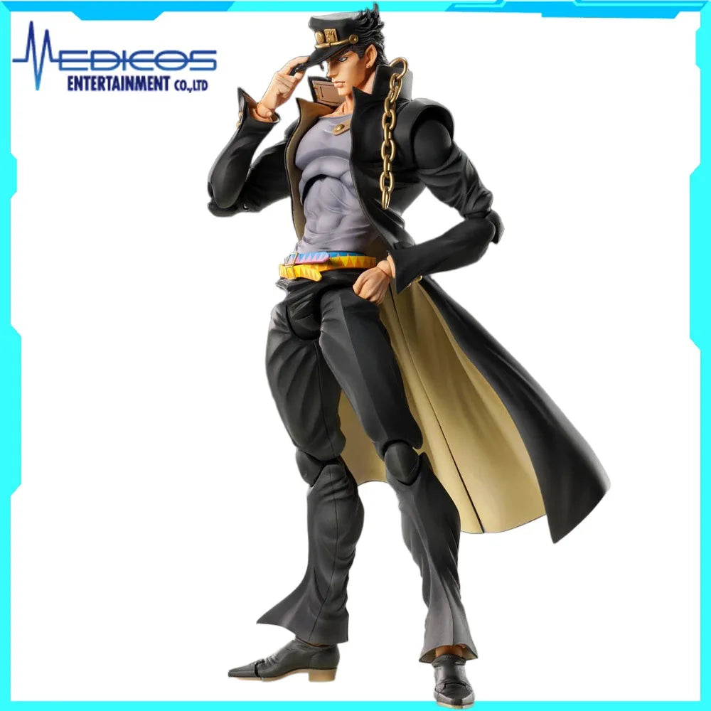 100% Original in Stock Action Figur Medicos Entertainment Jojo No Kimyou Na Bouken Kujo Jotaro Anime Character Action Figure