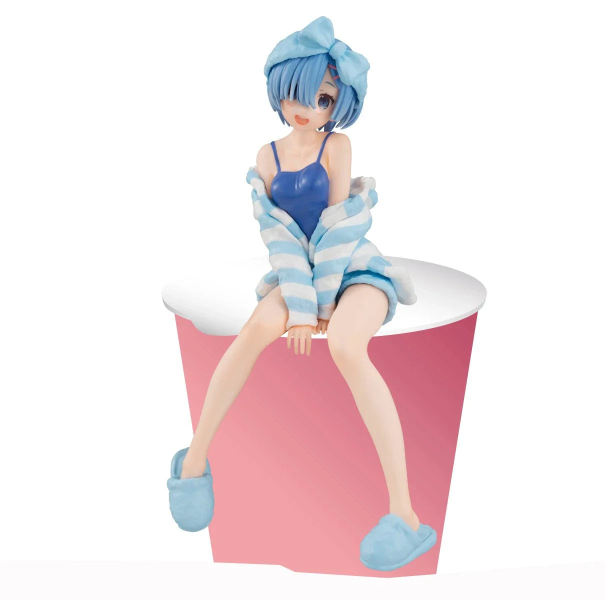 25cm Re:ZERO Starting Life in Another World Anime Figure Rem & Ram Twins Action Figure Rem/Ram Figure Collection Model Doll Toys