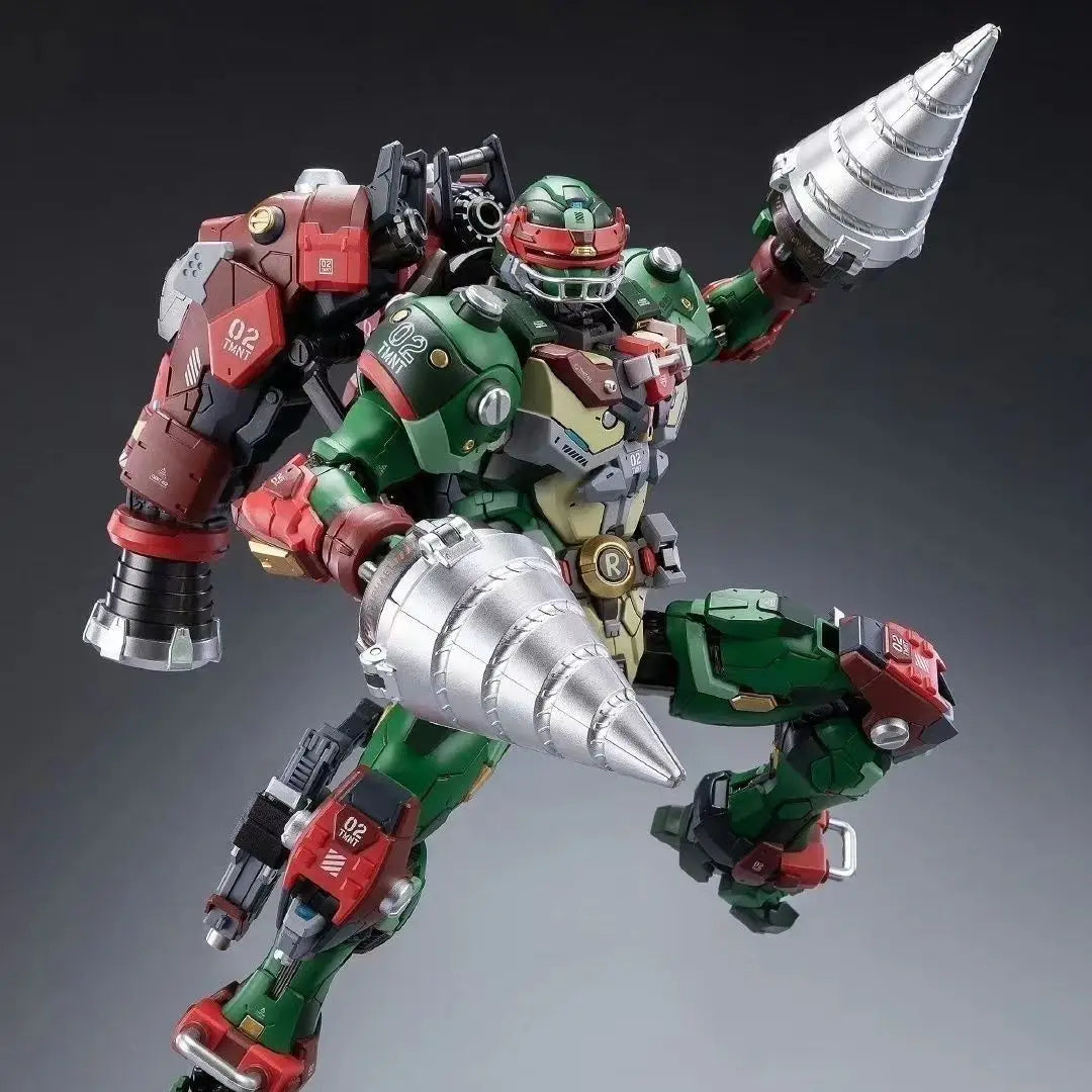 In Stock HEATBOYS Teenage Mutant Ninja Turtle Action Figure Michelangelo Donatello Leonardo Mecha Model Alloy Ninja Turtle Toys