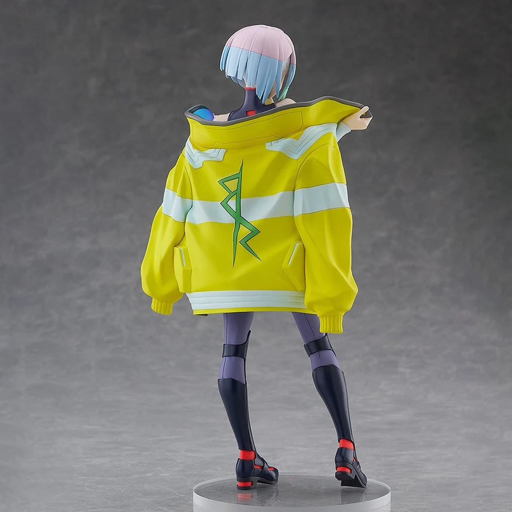 100% Original Good Smile Company Pop Up Parade - L Cyberpunk: Edgerunners Lucy Anime Figure Model Decoration Birthday Gift