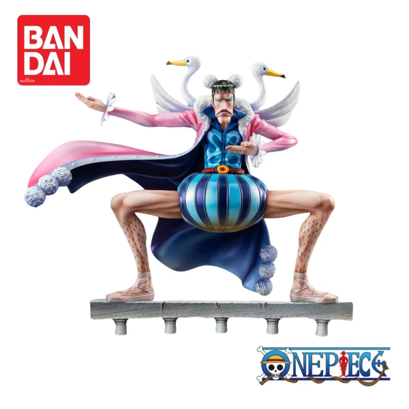 Bandai In Stock One Piece Bentham Figurine Model Ornaments 100% Genuine Anime Merchandise Original Holiday Gifts