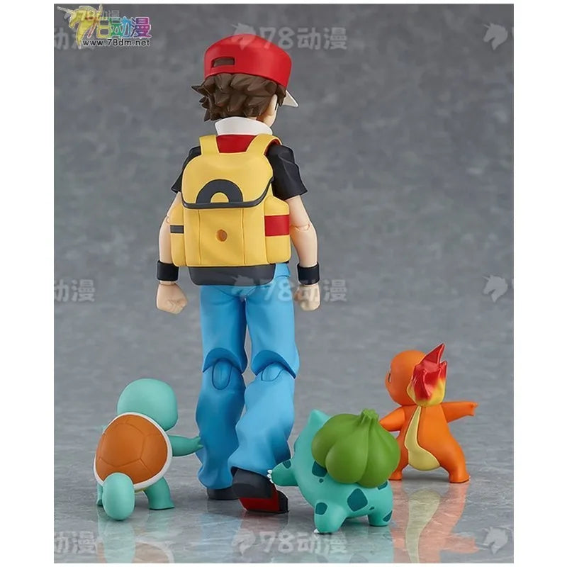Max Factory Original Authentic Figma # 356 Pok É Mon Xiao Chi Mobile Doll Exquisite Model Handmade Toy Gift for Boys Collection