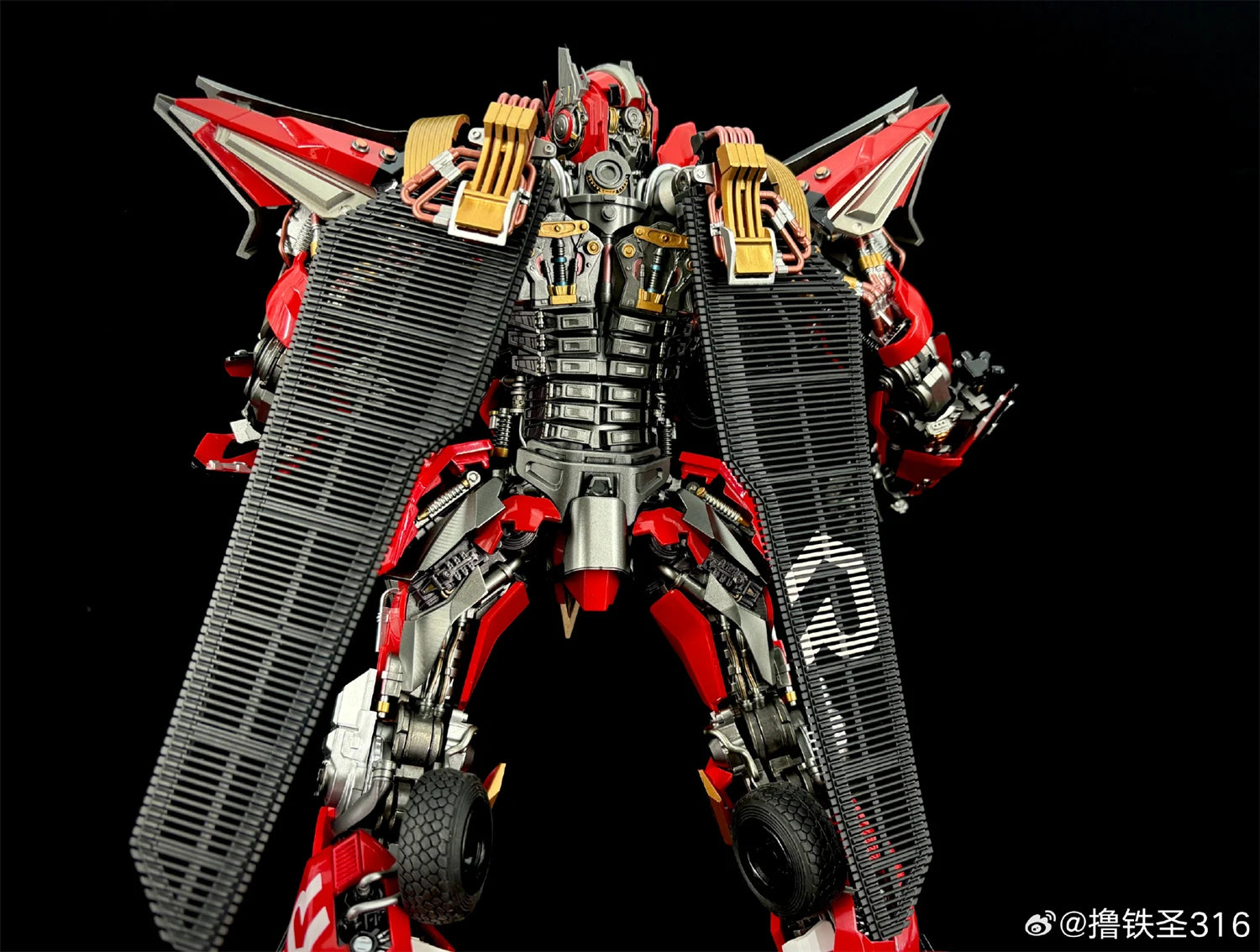 IN STOCK Transformation Lu Tiesheng SP-316 SP316 DLX Sentinel Prime Action Figure