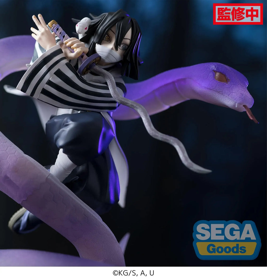 Original SEGA Xross Link Dämon Slayer Shinazugawa Sanemi Iguro Obanai Tokitou Muichirou Anime Figur Action-figuren Modell Spielzeug
