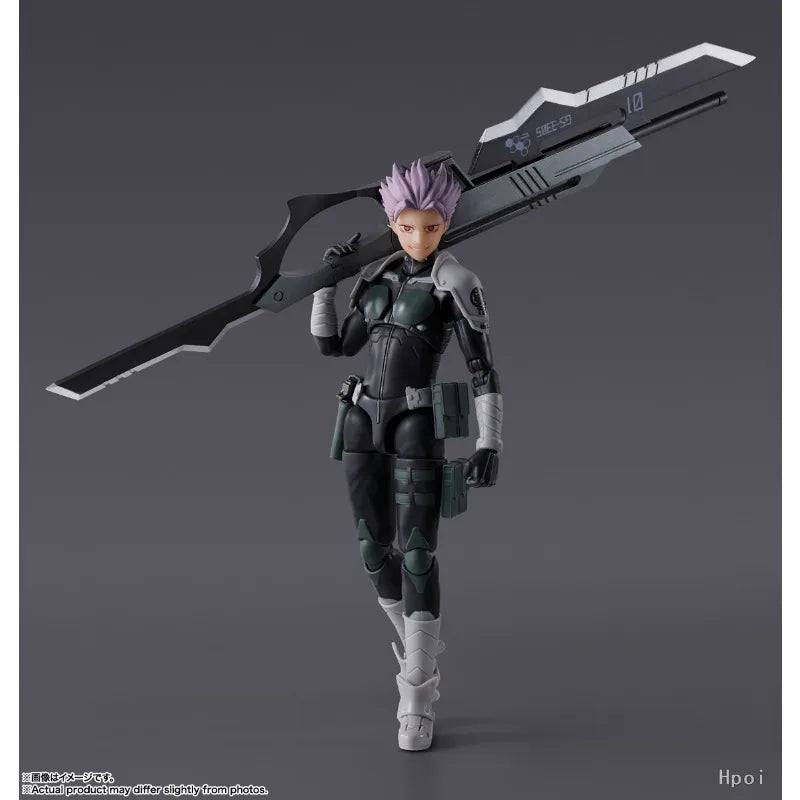 Spot SaleSHF Narumi Gen 145mm Movable Action Figure Kaiju No.8 PVC ABS Collectible Toy Bandai Spirits With Replaceable Hair & Fa