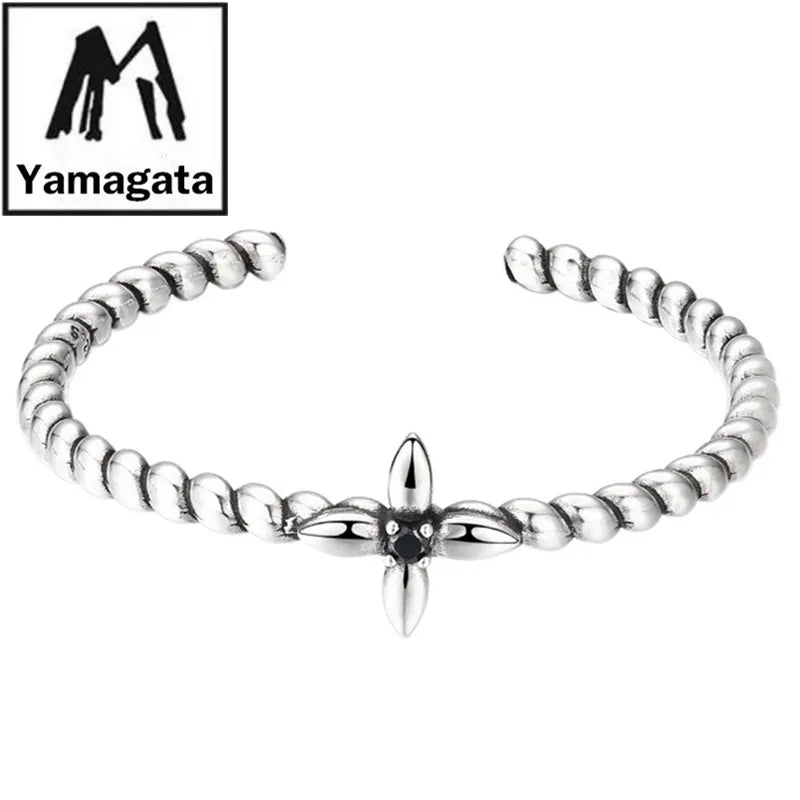 High Quality Clover Bracelet Bangle Argent 925 Sterling Silver Luxury Brand Designer Fine Jewelry Man Woman 2025 Relationship B6