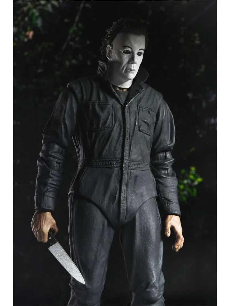 NECA 60655 Toys Halloween Resurrection Action Figure Ultimate Michael Myers 18cm Collection Original Model Doll Decoration Gift