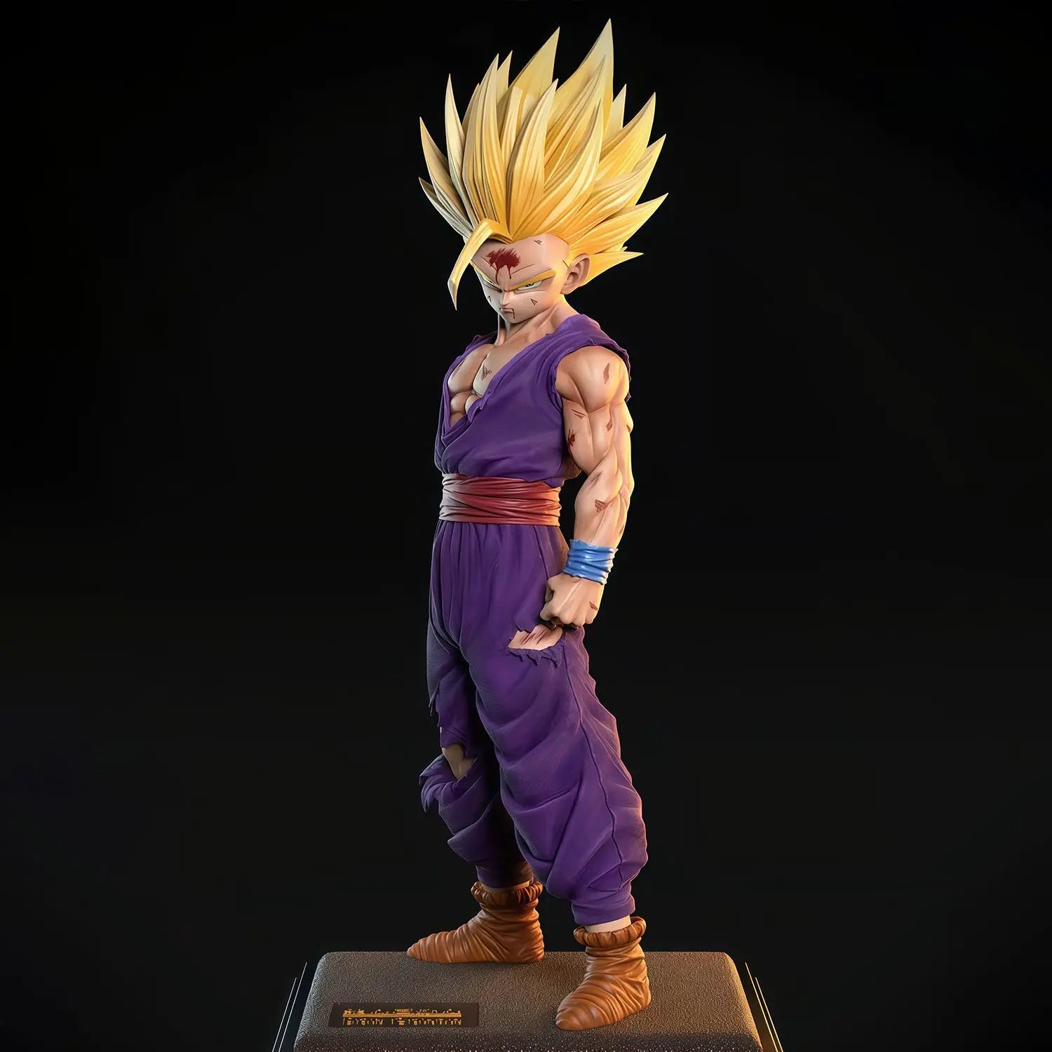 НАЛИЧНОСТ Фигура Dragon Ball Сон Гохан Екшън Фигурки Супер Саян 2 Гохан Фигурка PVC Кукла Статуя Колекция Модел Играчки Подаръци