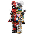 Creative Expert MOC Red Mechanical Bear Building Blocks Movie Action Figures Model Bricks Desktop Decoration room decor