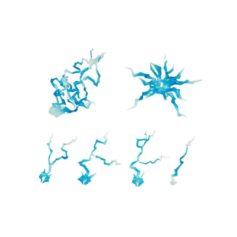 In Stock Bandai Original SHF Soul EFFECT Blue Lightning Effects Accessories Special Effects Anime Action Figures Toys Gifts