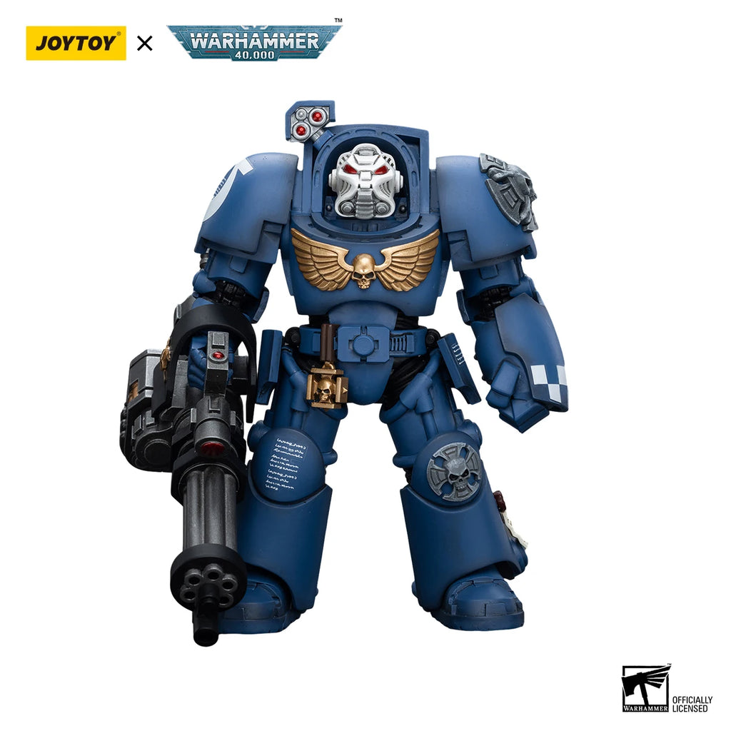 JOYTOY Warhammer 40k 1/18 Action Figures 14.3cm Ultramarines Terminator Squad