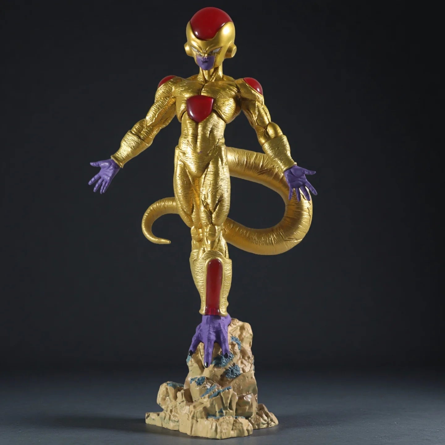 26cm Anime Dragon Ball Z Figur Gold Frieza Figur PVC Action Figure Sammlung Modell Spielzeug Geschenke