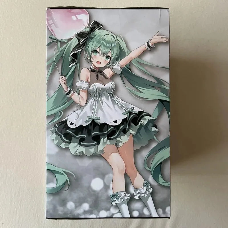 Taito Original Genuine Vocaloid Singer Artist MasterPiece Hatsune Miku Birthday 2025 AMP+ Party Ver. 21cm Model Toy Figures Gift