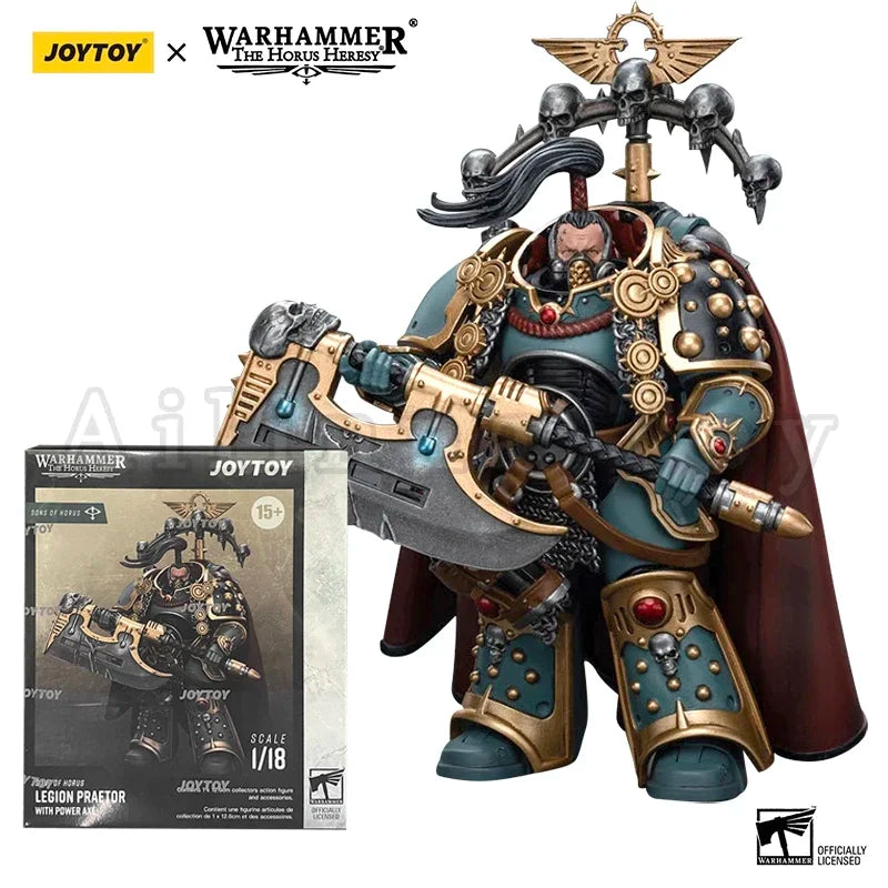 JOYTOY 1/18 Action Figure 40K Sons of Horus MKVI Tactical Squad Dreadnought Anime Model Toy