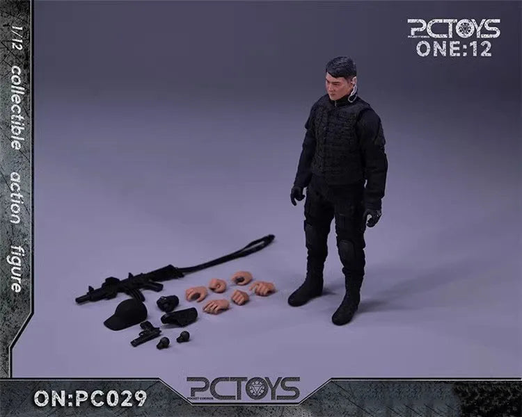 PCTOYS PC029 1/12 Soldier Special Agent Team 6'' Action Figure Doll Model Toy In Stock