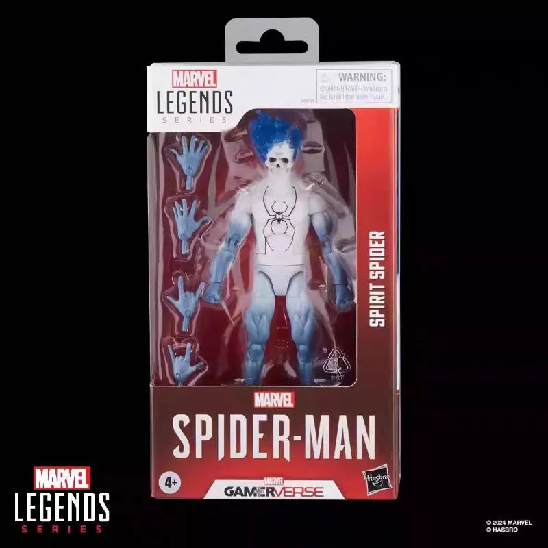 Original Hasbro Marvel Legends Series Gamerverse Spirit Spider Action Figure Toys Model Collection