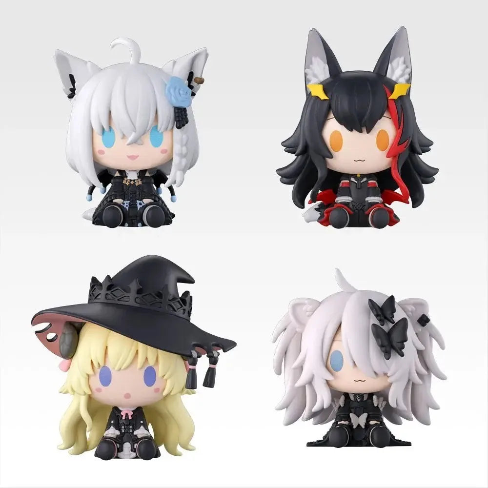 In Stock Genuine BANDAI Ichiban Kuji Hololive Ookami Mio Tsunomaki Watame Shishiro Botan Shirakami Fubuki Figure Anime Model