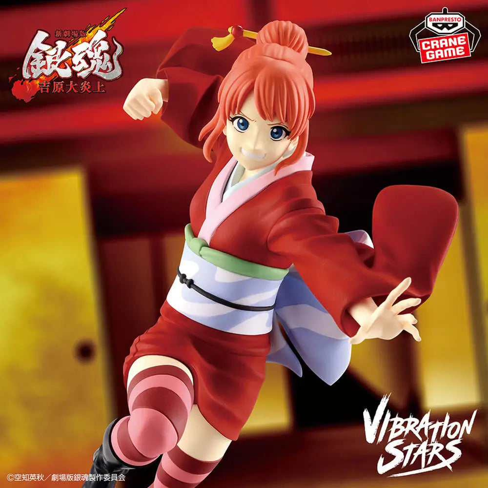 In Stock Genuine BANPRESTO VIBRATION STARS Gintama The Final Movie Kagura Kamui Figure Anime Model Toy