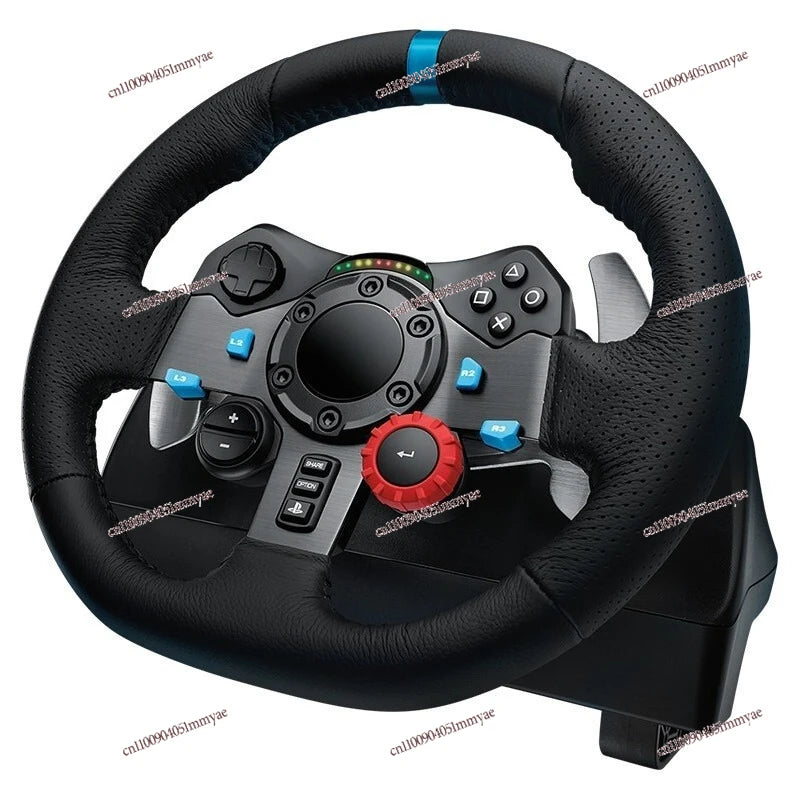 G29 G923 Racing Simulation Driving PS3/PS4/PS5 Force Feedback Steering Wheel + Gear Lever