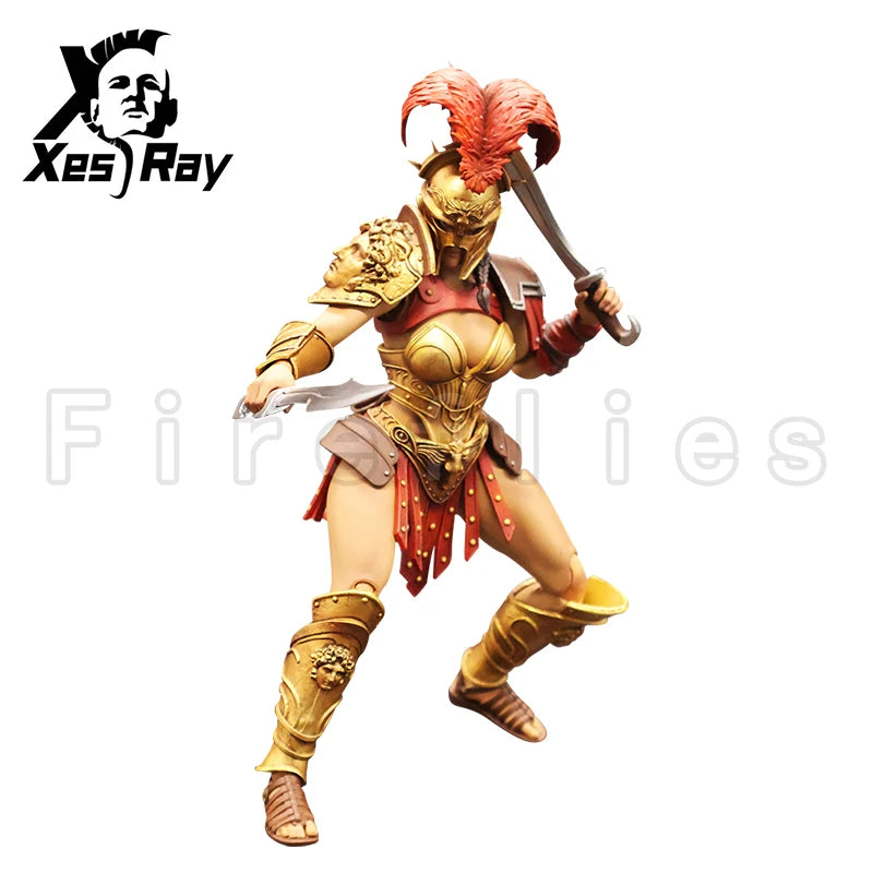 [Vorbestellung] 1/12 XesRay Fight For Glory Actionfigur Kämpfer Welle 6 Cassia Berenice Medocus das thrakische Anime-Modell als Geschenk