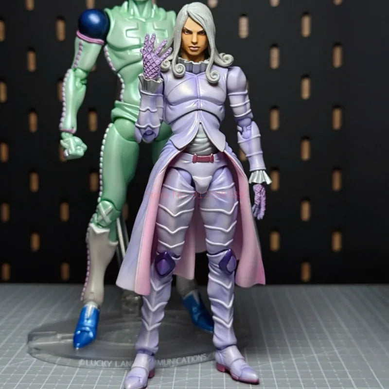 Medicos Super Action Statue Funny Valentine JoJo's Bizarre Adventure Steel Ball Run Collectible Anime Action Figure In Stock