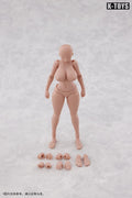 TYCTOYS Original K-TOYS KT02 1/12 Manga Style Full voluptuous Female Body 6'' Super Flexible Girl Joint Action Figure Model Toys
