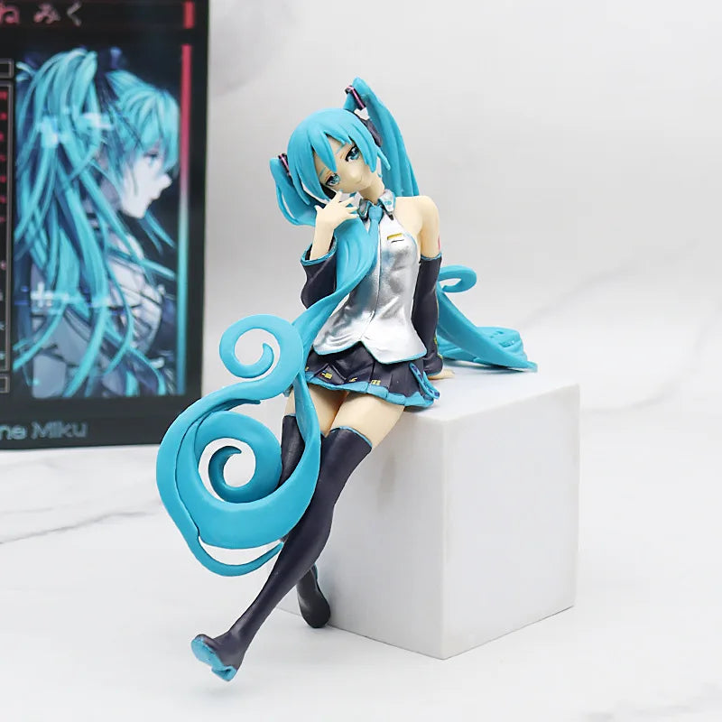 Miku Sakura Lolita Bunny Ears Girl Pillow Miku Swimming Ring Pajamas Rem Rabbit Hug Qiong Mei Figure Anime Cosplay Cushion Doll