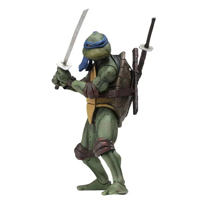 Ninja Turtle Anime-Actionfigur Neca 1990 Filmversion Limitierte Auflage, PVC-Zustand, zum Jubiläum präsentiert