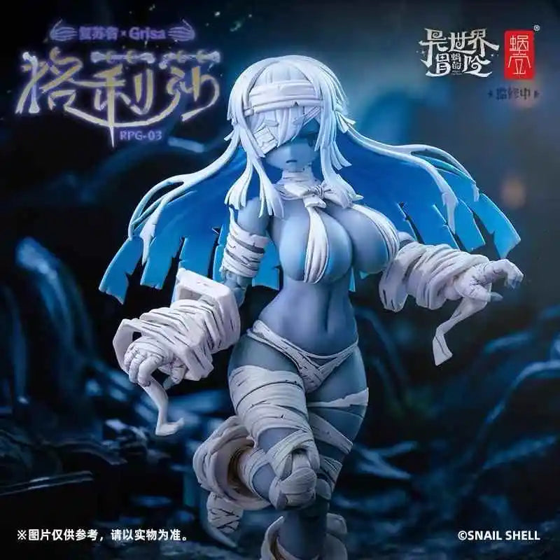 In Stock Packed Original Snail Shell 1/12 RPG-03 RPG03 Grisa Mobile Suit Girl So Cool PVC Action Character