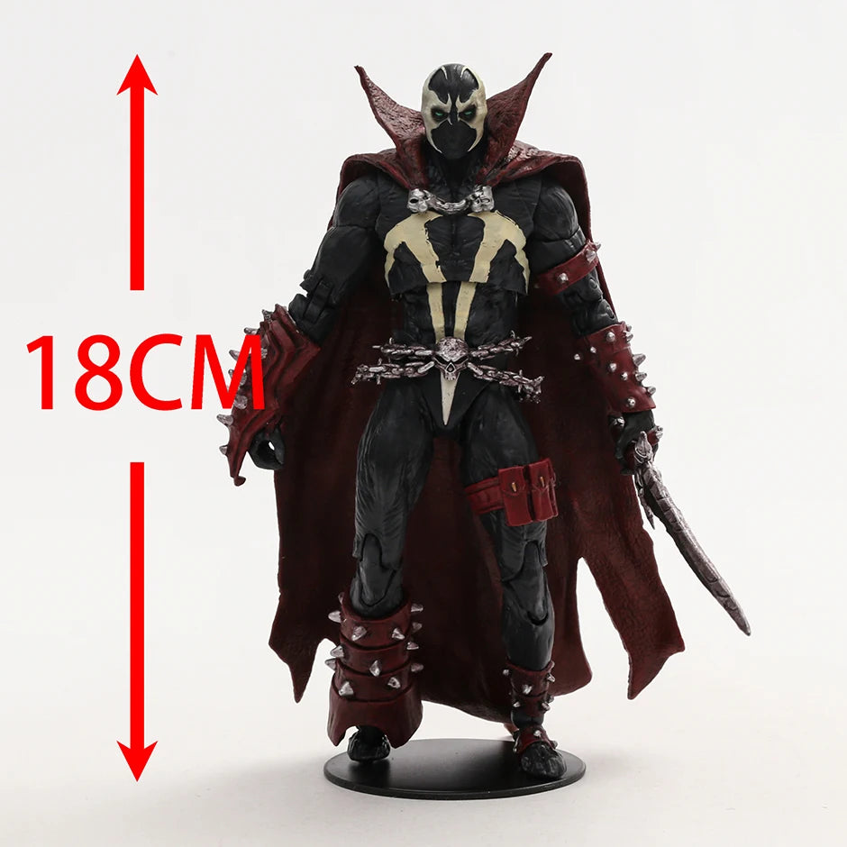 Mortal Kombat 7 inch Spawn with Sword Action Figure PVC Toy Model Doll Collection Gift
