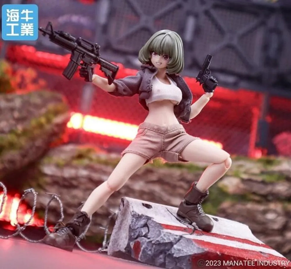 Original MANATEE INDUSTRY 1/12 ELLIE Action Figure 5th Anniversary Limited Edition Original Model Statue
