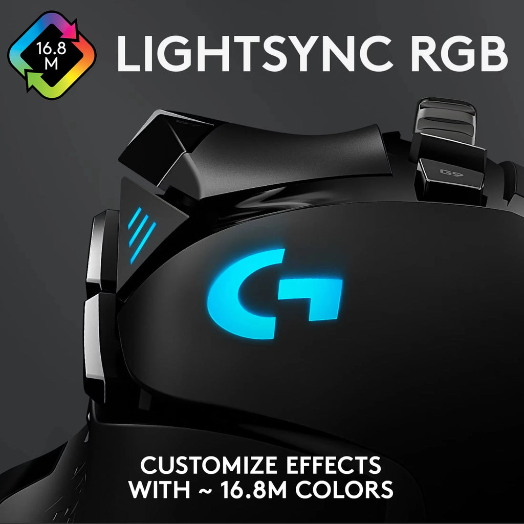 Logitech G502 HERO Esports Gaming Wired Mouse, 25600DPI Adjustable, 11 Programmable Keys,Dual-mode roller, Ergonomic Design, RGB