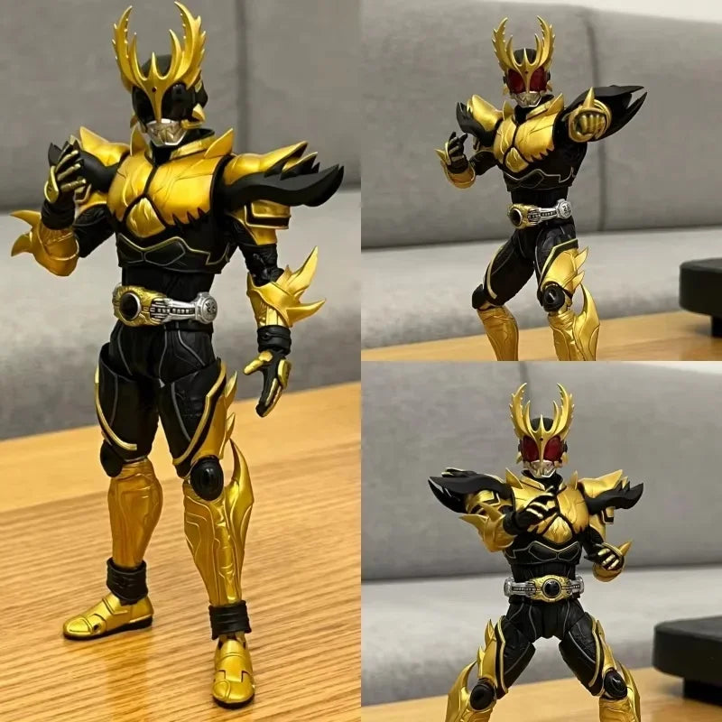 Shf Kamen Rider Kabuto Basic Form 10th Anniversary Commemorative Edition True Bone Carving Action Figure New Sale Gift