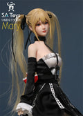 SA Toys M001 1/6 Game Role Combat Double Ponytail Girl Mdry Set Suit 12'' TBL S44A Female Soldier Action Figure Body Dolls