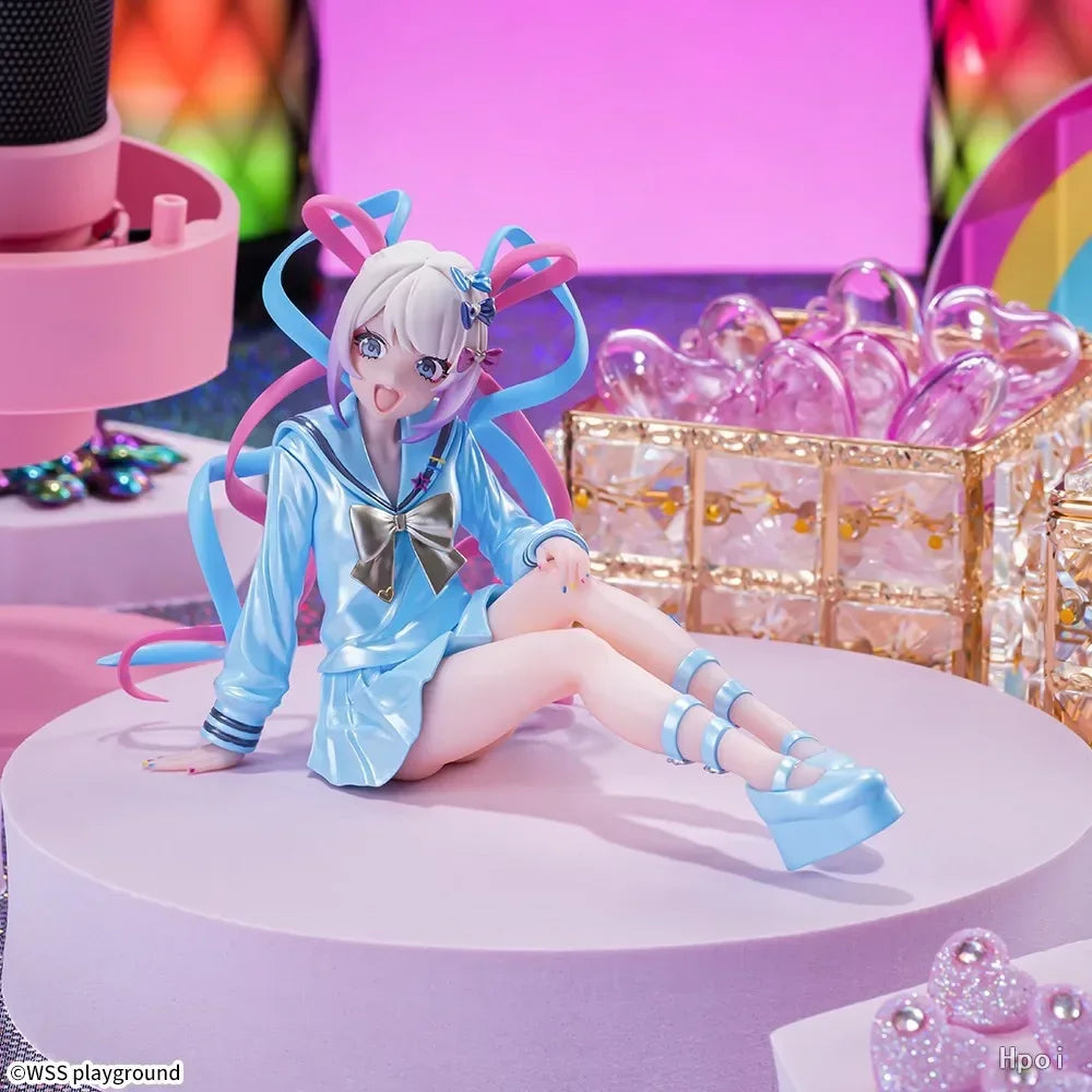 Original Sega Needy Girl Overdose Chokonose Premium Figure Chouzetsu SaiKawa Tenshi Chan Anime Action Model Toys Gift In Stock