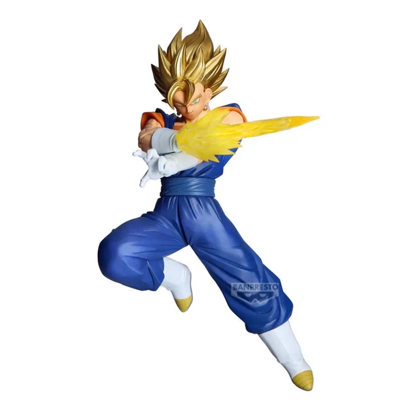 Bandai Original Banpresto Anime Dragon Ball Z Dokkan Battle Gogeta SSJ Vegito SSJ PVC Action Figure Model Collectible Toys